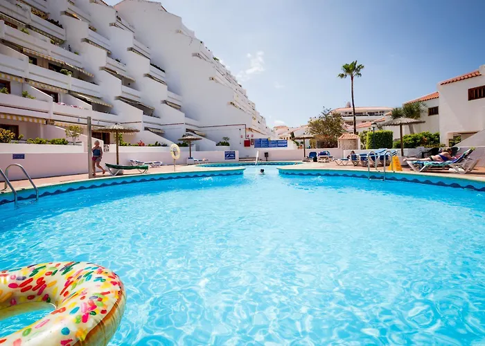 613 Garden City, Heated Pool, Ac And Wifi Lägenhet Costa Adeje (Tenerife)